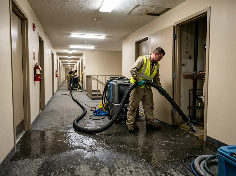 multi-unit-apartment-hallway-f-005 — frequently asked questions, Emergency Burst Pipe Water Extraction & Removal in Delta, UT